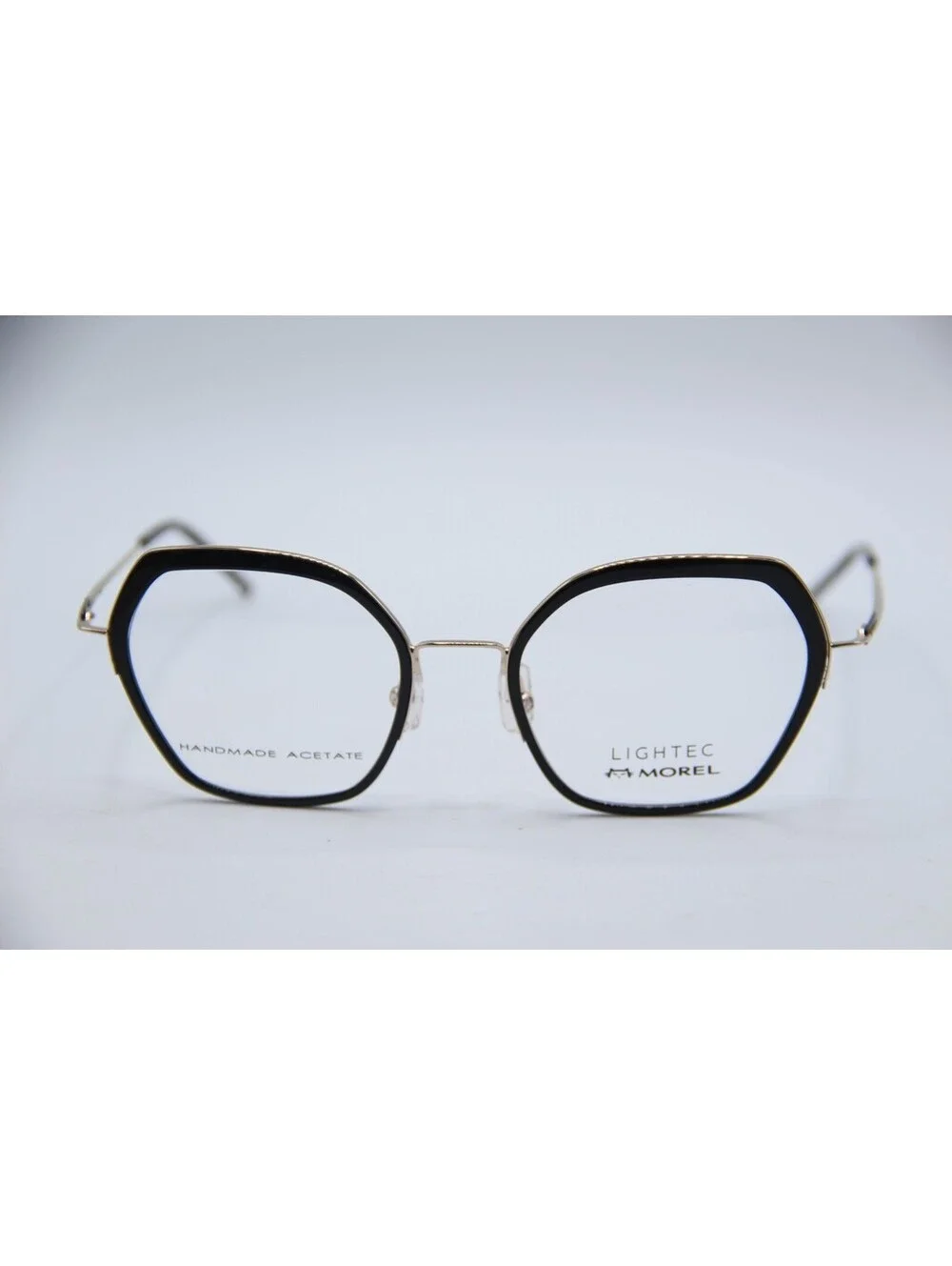 Morel 30182L Nd02 Black Gold Authentic Eyeglasses 50-19-140